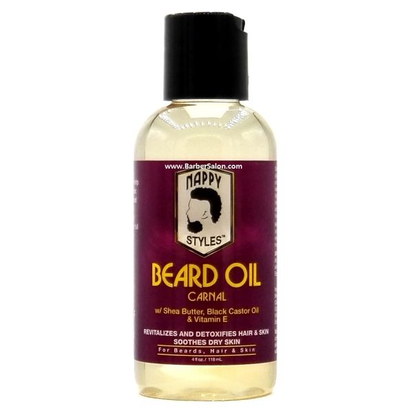 Nappy Styles Beard & Hair Oil - Carnal 4oz